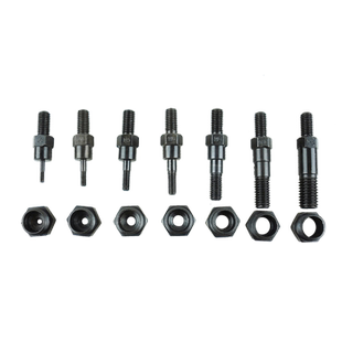 胜达工具 铆螺母枪头 多功能螺母拉铆配件 手动螺母枪配套螺丝杆