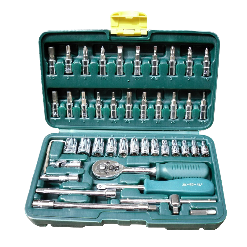 SD/胜达小飞46件套筒工具箱