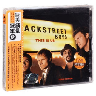 正版 后街男孩 就是我们BSB Backstreet Boys This Is Us CD+DVD