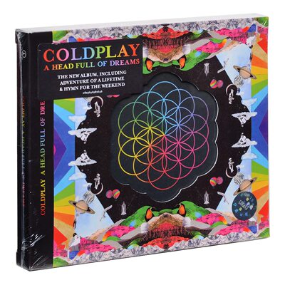 【进口欧版】酷玩乐队专辑 Coldplay A Head Full of Dreams CD