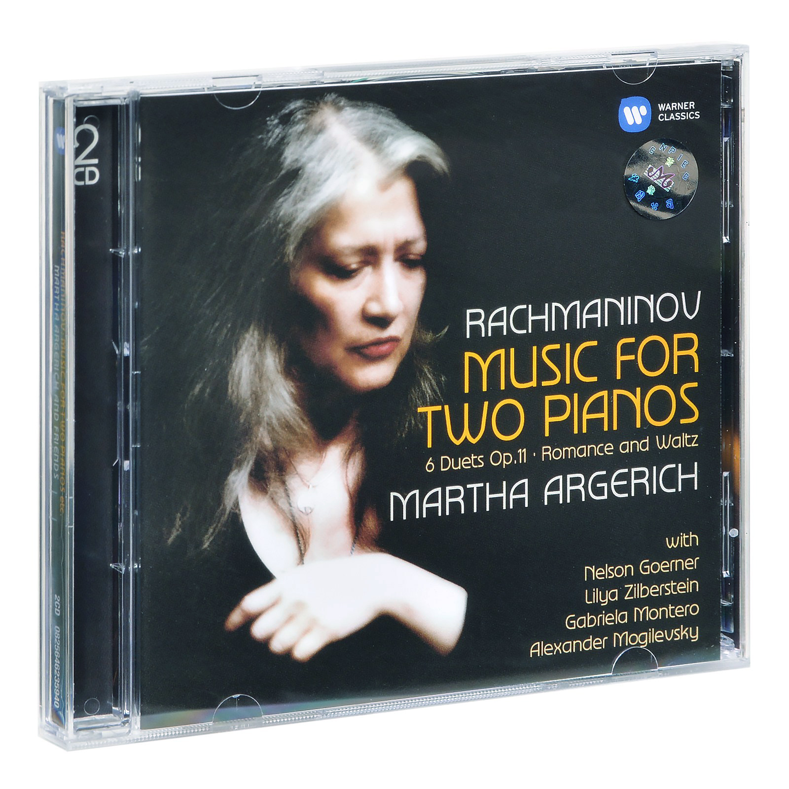 【进口欧版】阿格里奇：拉赫曼尼诺夫 双钢琴 古典2CD