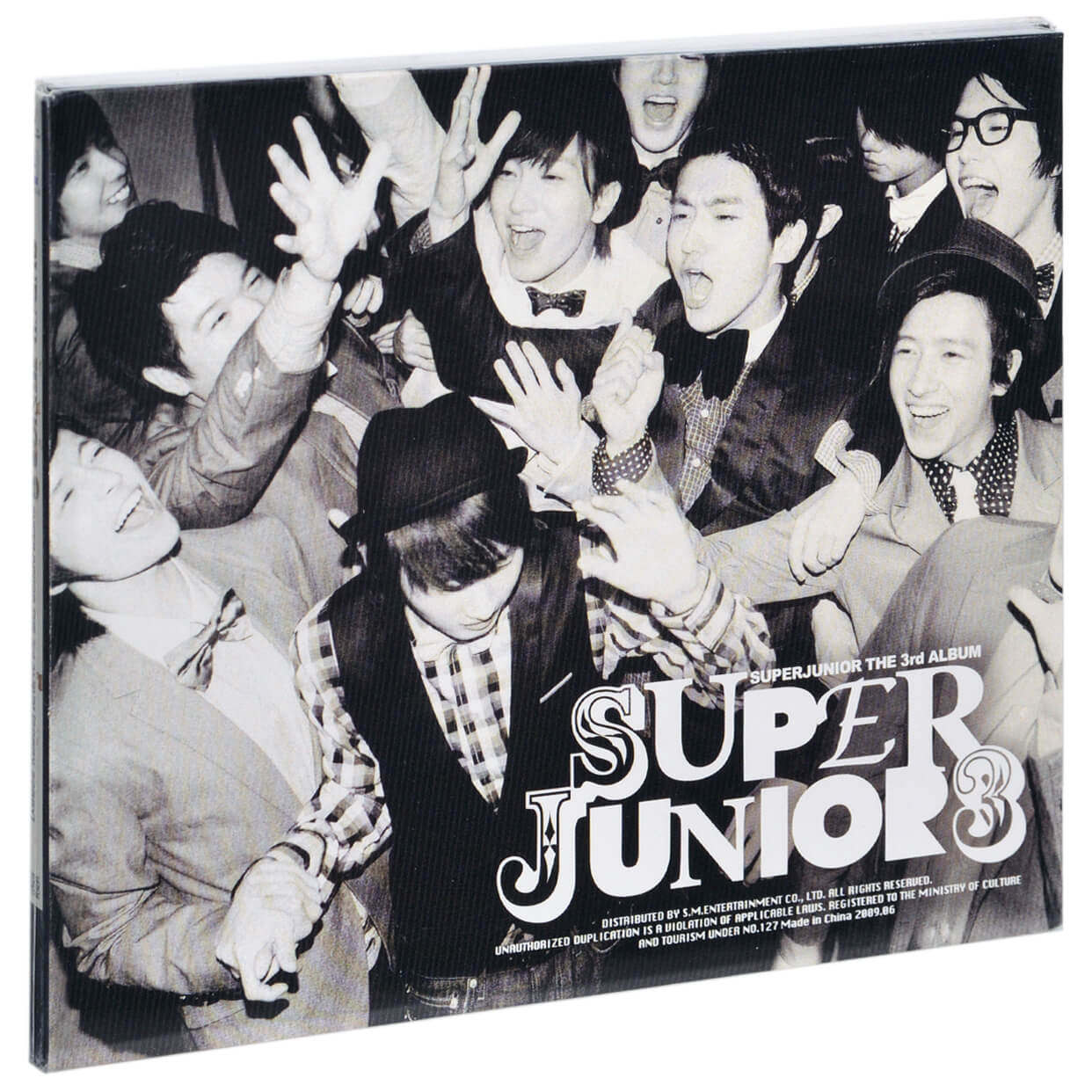 正版super junior sorry sorry b版 2009专辑唱片cd碟片