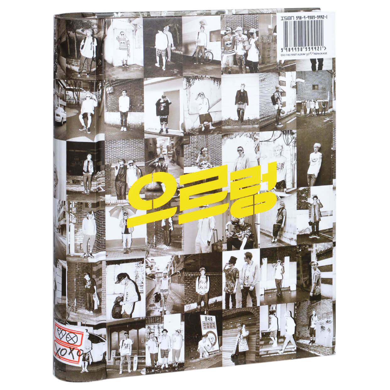 正版exo 咆哮 韩文版 cd 12张签名小卡 写真集