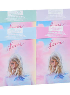 正版 霉霉泰勒斯威夫特 豪华版Taylor Swift Lover 4CD+海报+笔记