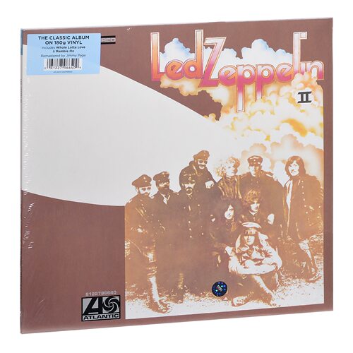 【进口德版】Led Zeppelin II 齐柏林飞艇同名专辑2 黑胶LP