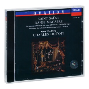 【进口德版】企鹅四星 查尔斯·迪图瓦《圣桑：骷髅之舞》 CD