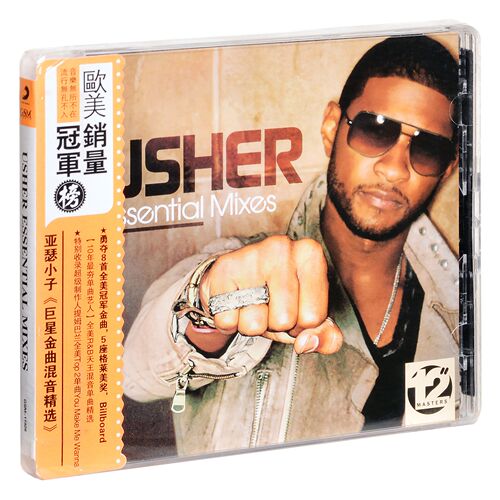 正版 Usher Essential Mixes CD 亚瑟小子 巨星金曲混音精选