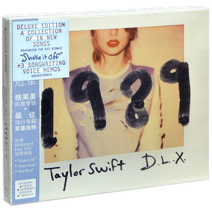 正版 霉霉专辑 泰勒斯威夫特Taylor Swift 1989 CD+拍立得+歌词本