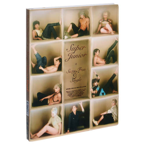 正版 Super Junior Sexy, Free & Single 2012专辑CD