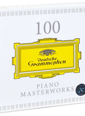 【进口德版】100首钢琴作品 5CD 100 Piano Masterworks