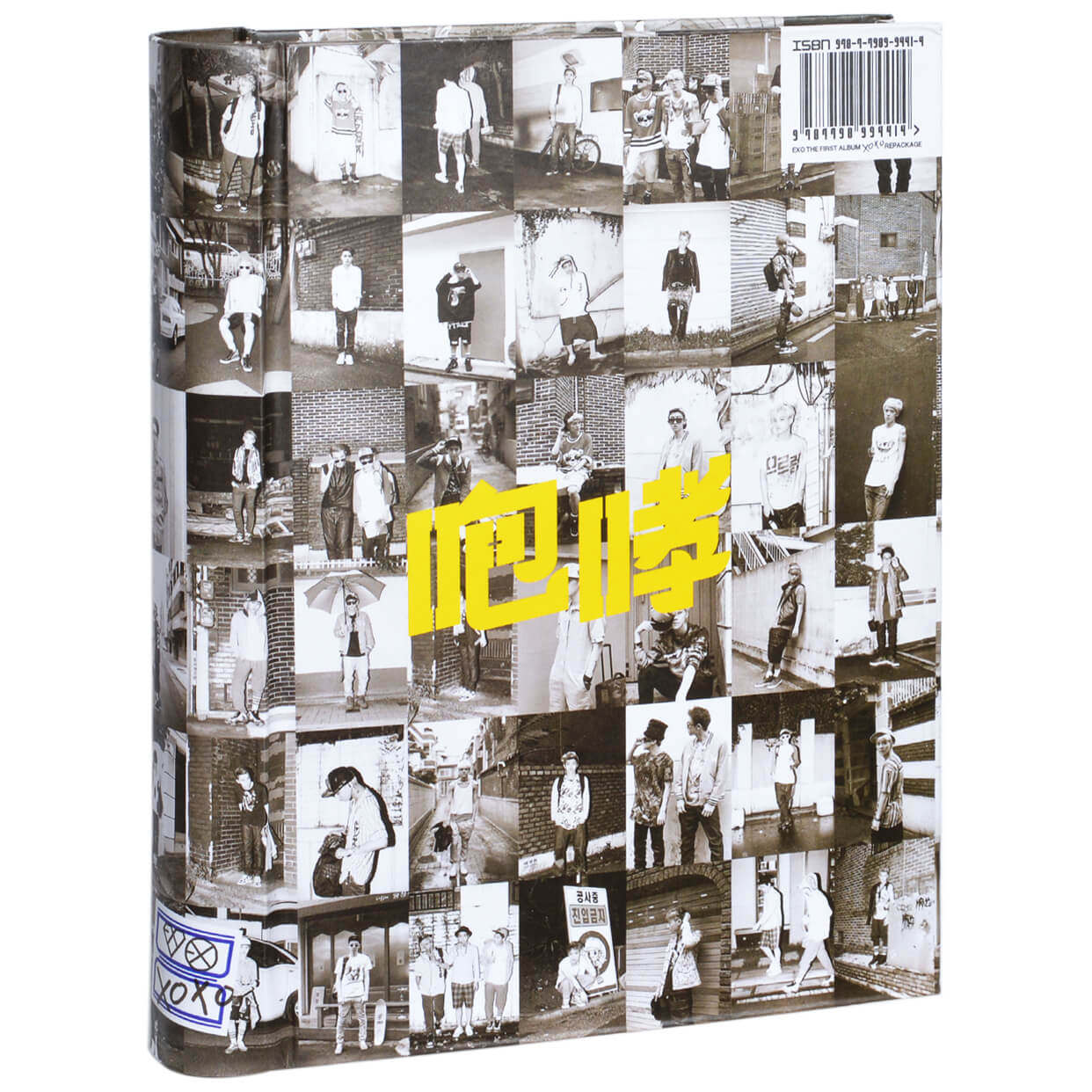 正版 exo 咆哮 中文版 cd 12张签名小卡 写真集