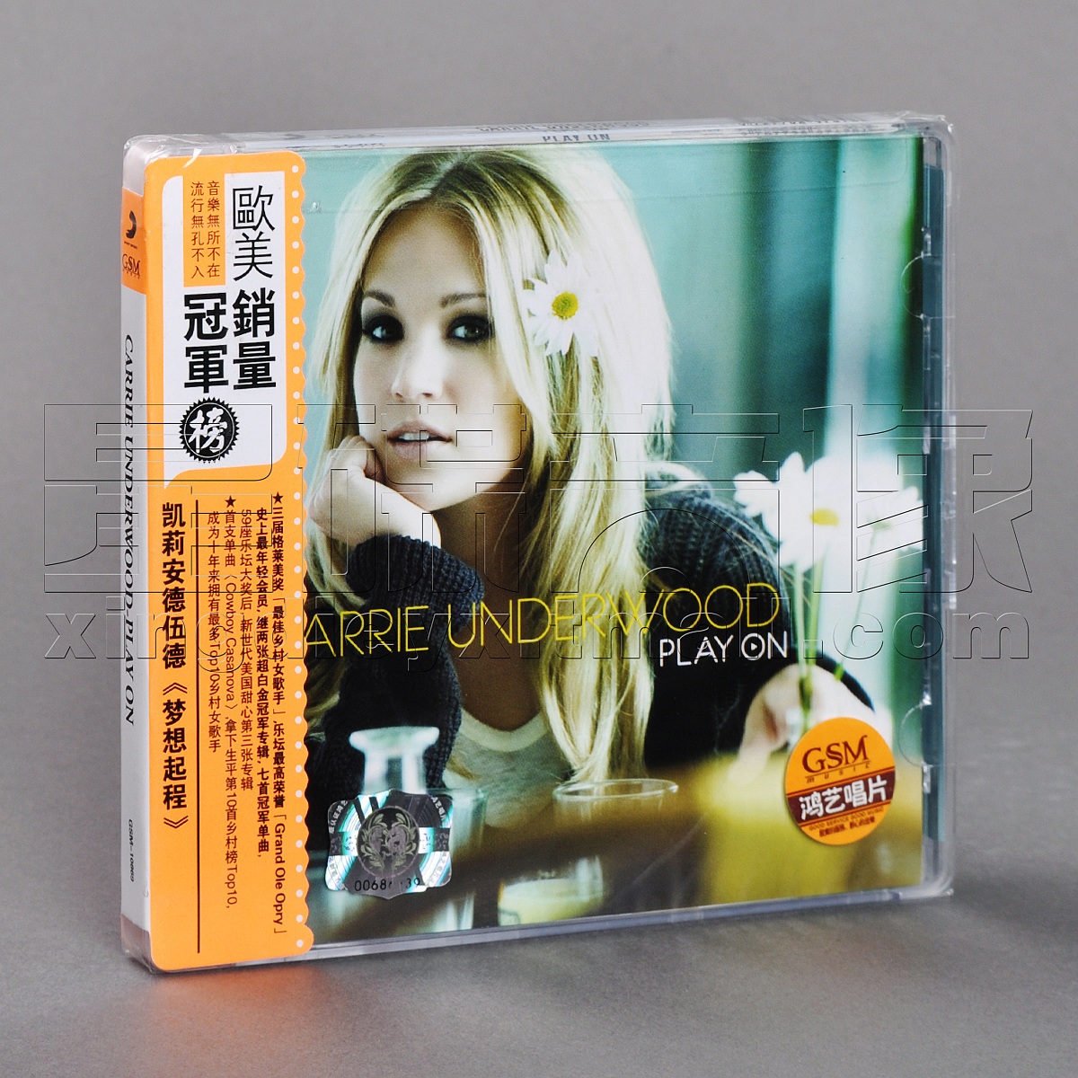 正版凯莉·安德伍德 梦想起程 Carrie Underwood Play On CD碟片