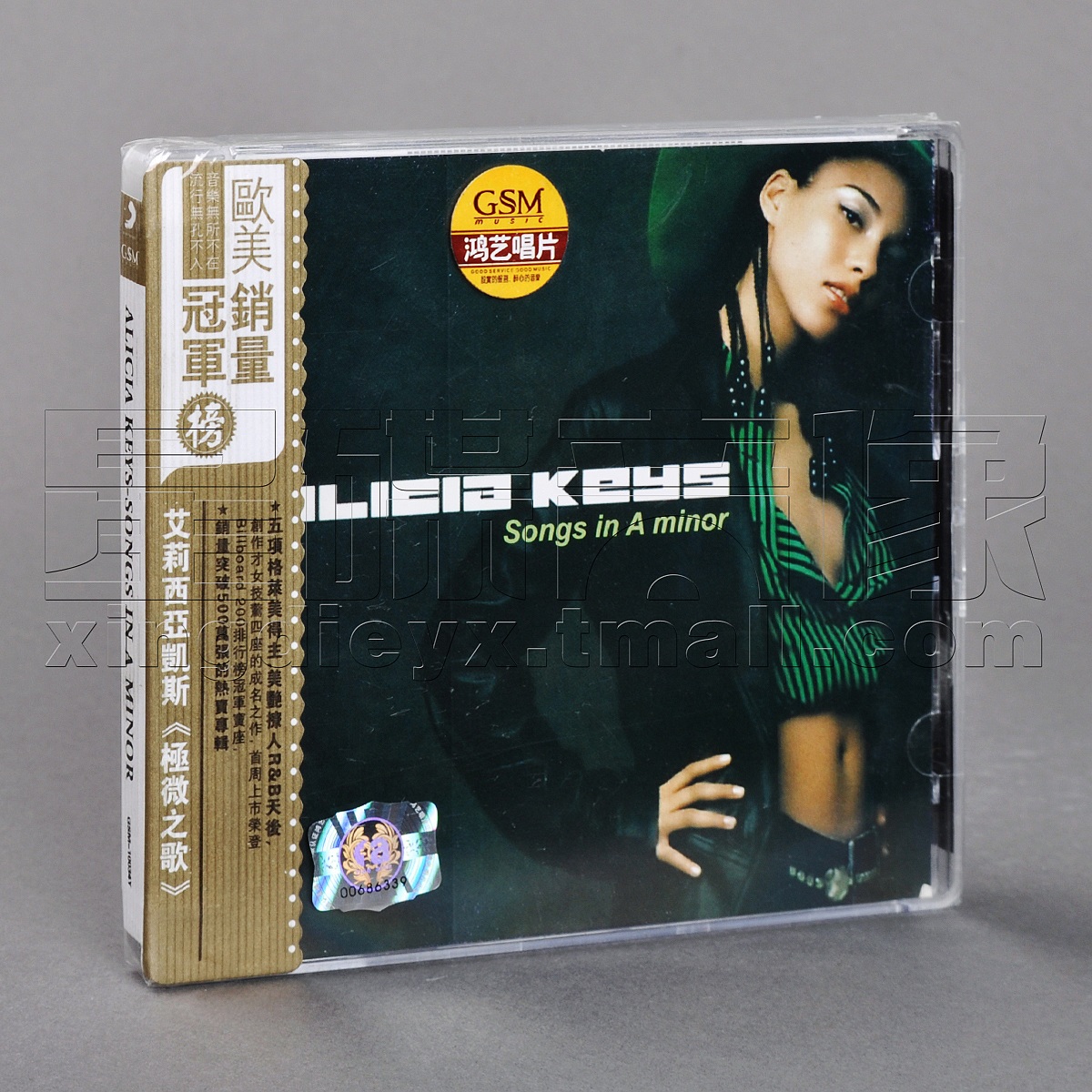 正版 艾莉西亚凯斯 Alicia Keys Songs in A Minor CD