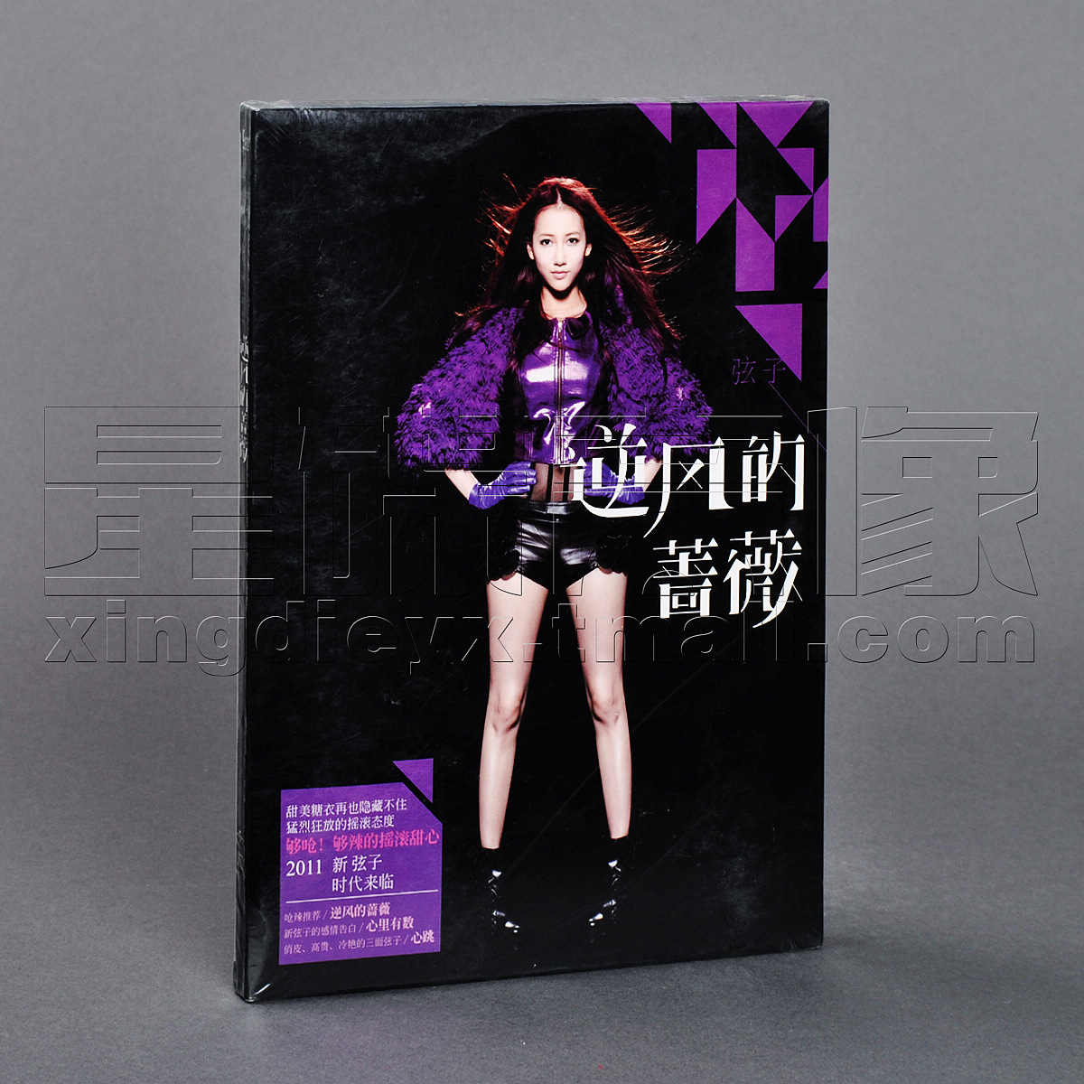 弦子 逆风的蔷薇 2011专辑唱片CD+歌词本