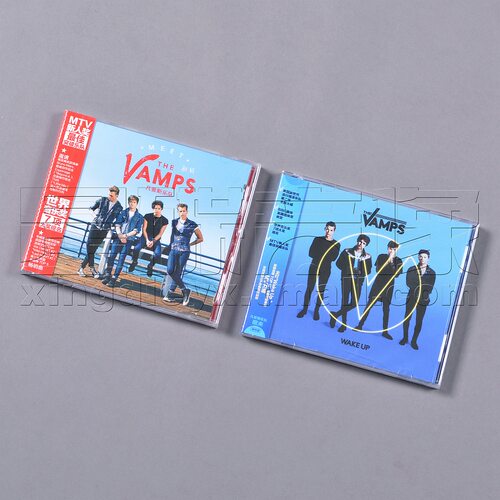 正版 凡普斯乐队 2张专辑 The Vamps Meet Wake Up 2CD