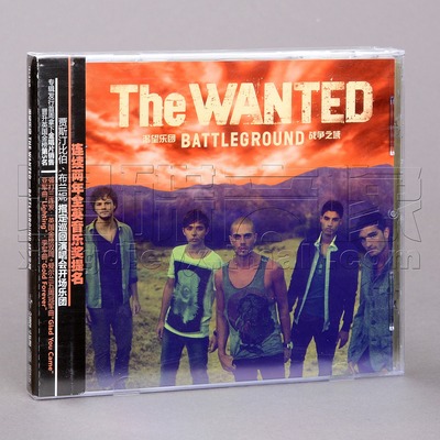 正版唱片 渴望乐团 战争之域 The Wanted Battleground CD