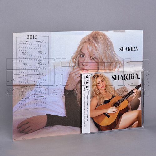 正版 夏奇拉 同名专辑 2014专辑 Shakira CD+年历海报
