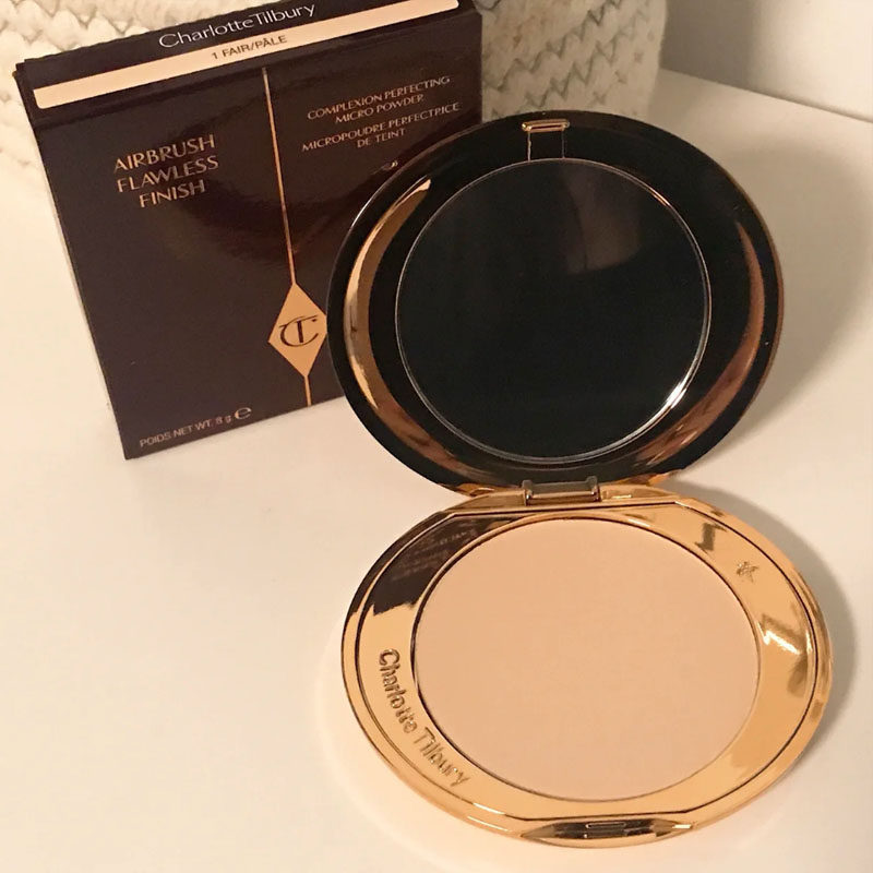 CHARLOTTE TILBURY CT无暇极细蜜粉饼定妆粉饼 1#Fair亮彩白