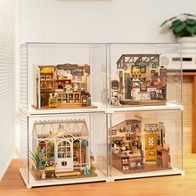 若来成人手工制作diy艺术小屋幸福厨房别墅咖啡店房子男女生礼物