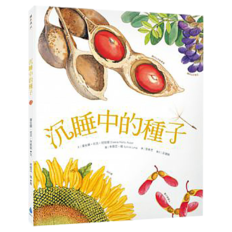 【现货】台版 黛安娜.哈茨《沉睡中的种子》 种子插画识别 平面设计书籍