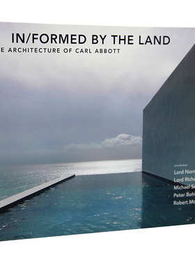 【现货】In/Formed by the Land 建筑的成型 卡尔艾博特建筑设计作品合集
