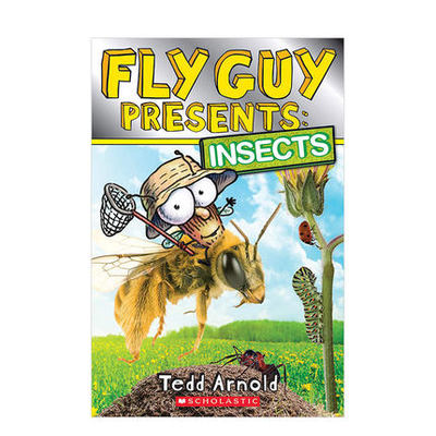 【现货】英文原版 FLY GUY PRESENTS 5 INSECTS 苍蝇小子5昆虫 学习昆虫与苍蝇家伙嗡嗡声故事儿童英语阅读语言学习书籍