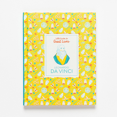现货Leonardo Da Vinci (Little Guides to Great Lives)小指南大人物 达芬奇 名人传记绘本 绘画大师作品画集 艺术珍藏美术书籍