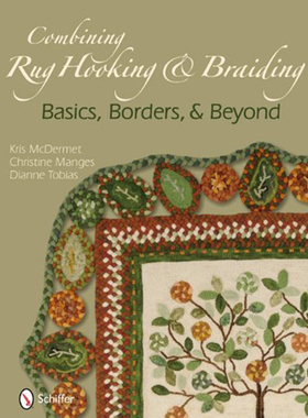 结合地毯挂钩和编织 Combining Rug Hooking  Braiding  编织手作类书籍