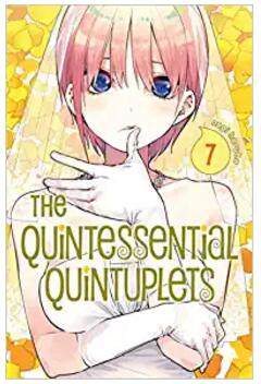 【现货】英文原版 quintessential quintuplets 7典型的五胞胎7 高中