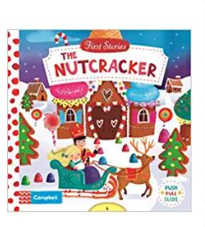 【现货】英文原版 The Nutcracker 胡桃夹子 First Stories童话篇操作机关书亲子互动英语启蒙认知儿童书籍