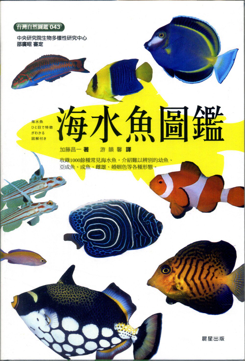 现货台版 海水鱼图鉴鱼类的生态特征栖息场所海水鱼摄影技巧动物植物