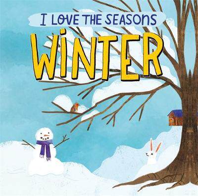 预订英文原版 i love the seasons winter 我爱季节冬天 亲子共读季节
