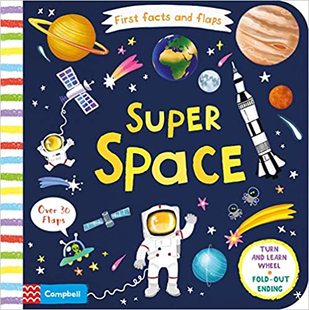 【现货】英文原版 Super Space (First Facts and Flaps)动手找事实 太空翻翻纸板书宇宙知识启蒙儿童书籍