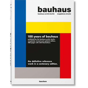 Bauhaus 英文原版 Updated Edition TASCHEN 包豪斯参考著作建筑设计图研究照片草图模型作品集艺术书籍 现货