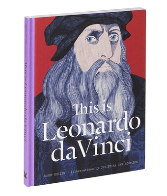 英文原版 This is Leonardo da Vinci这是达芬奇 这就是系列艺术家小传故事画册作品集艺术设计书籍