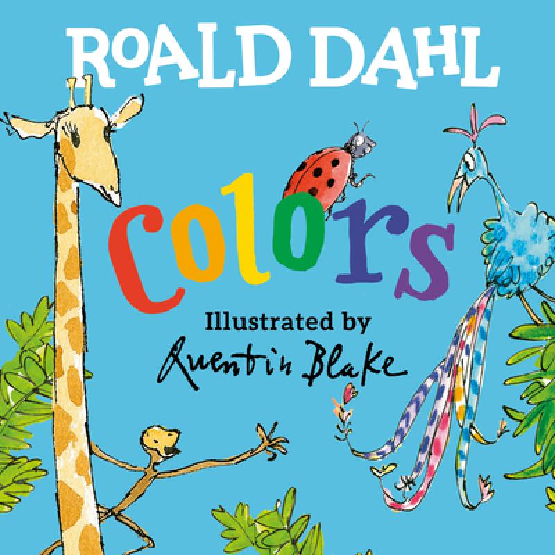 【预售】英文原版RoaldDahlColors罗尔德·达尔色彩RoaldDahl亲子读物趣味插画绘本颜色启蒙图画儿童书籍