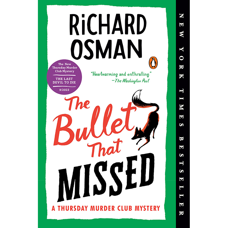 【预售】英文原版 The Bullet That Missed未命中的子弹 Penguin Books Richard Osman侦探推理惊悚小说书籍