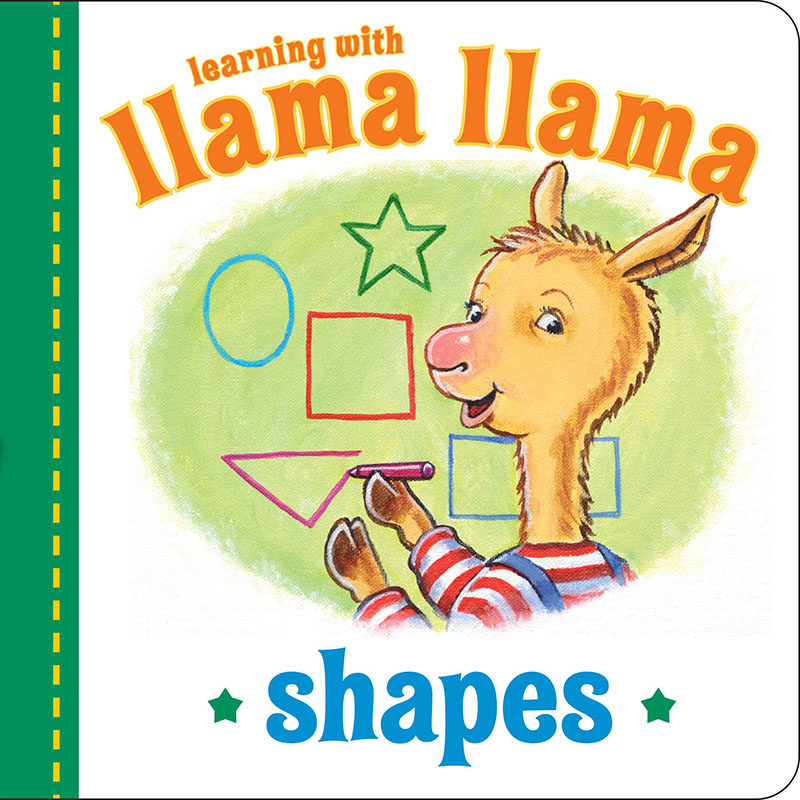 【预售】英文原版 llama llama shapes 美洲驼形状 viking books anna