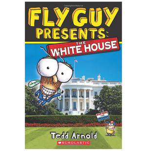 【现货】英文原版 Fly Guy PresentsThe White House 苍蝇小子8白宫 儿童启蒙英语阅读幽默图画故事书籍