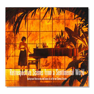 【现货】日本原版 Retrospective scenes from a sentimental world 日系插画画册来自情感世界的怀旧场景画集艺术绘画书籍 PIE