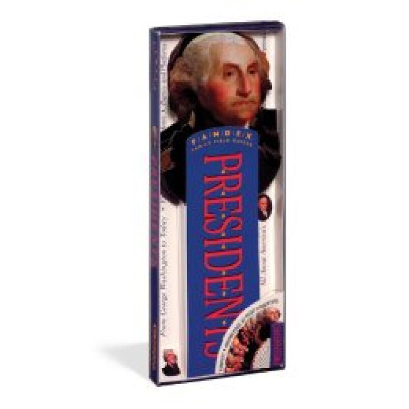 现货英文原版 Fandex Family Field Guides Presidents 趣味卡片儿童书籍