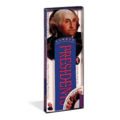 现货英文原版 Fandex Family Field Guides Presidents 趣味卡片儿童书籍