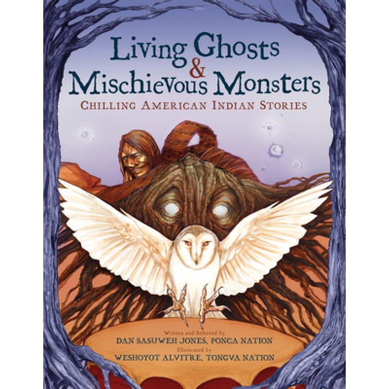 【预售】英文原版活鬼和顽皮的怪物 Living Ghosts and Mischievous Monsters儿童读外英语阅读素养儿童恐怖故事书籍