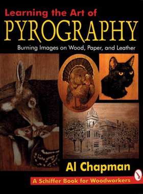 现货 学习烙画的艺术Learning The Art Of Pyrography 艺术绘画类书籍