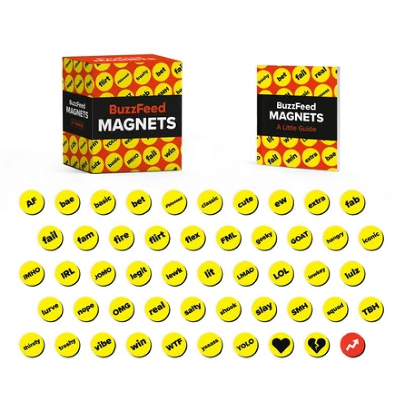 【预售】英文原版 BuzzFeed Magnets 磁铁 RP Mini