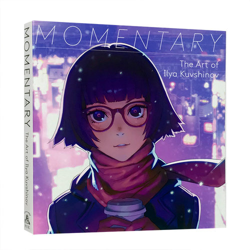 【现货】日文原版 Momentary The Art of Ilya Kuvshinov Ilya Kuvshinov 画集瞬间插图动漫CG画册 艺术绘画书籍 PIE出版