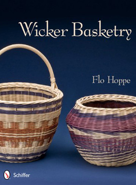 现货柳条篮筐Wicker Basketry 篮筐制作 手工类书籍