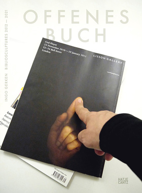 现货英文原版 OFFENES BUCH 打开书 Hatje Cantz出版 Kunstverein Ingolds 艺术绘画书籍