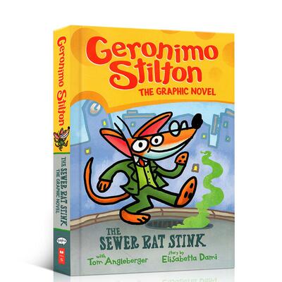 现货英文原版 Geronimo Stilton Graphic Novel 1 The Sewer