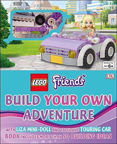 【预售】英文原版 Lego Friends Build Your Own Adventure乐高好朋友搭建自己的冒险积木玩具搭建手册绘本